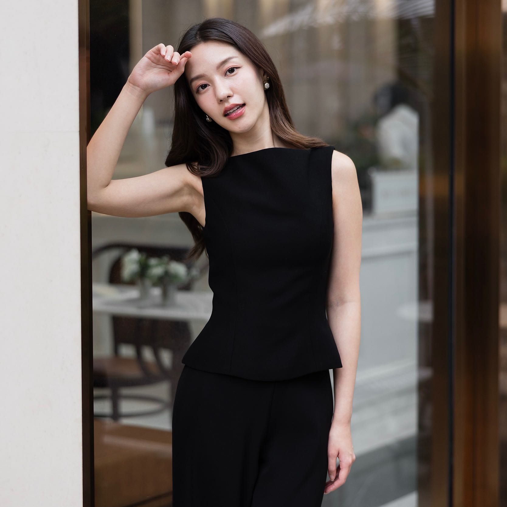 HAILIE Top สี Black พร้อมส่ง