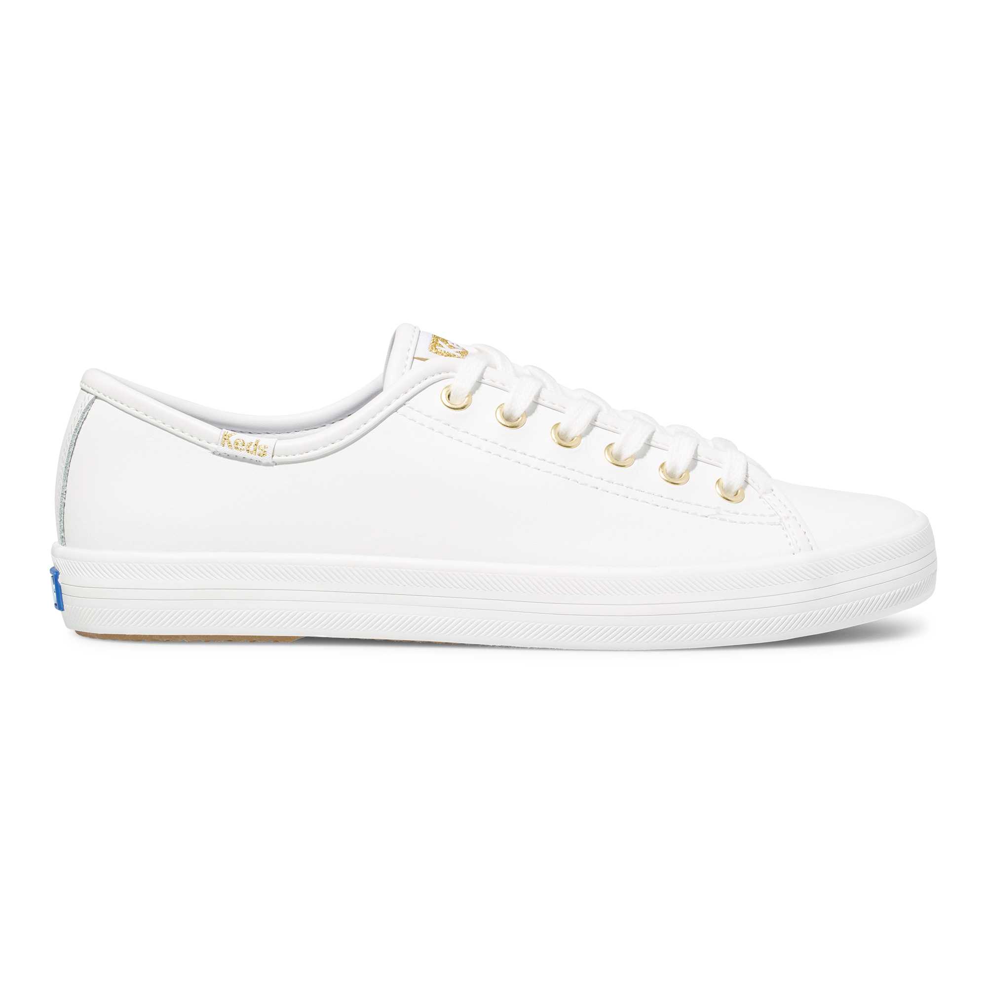รองเท้าผ้าใบหนัง แบบผูกเชือก รุ่น KICKSTART JJML LEATHER สีขาว WH63987