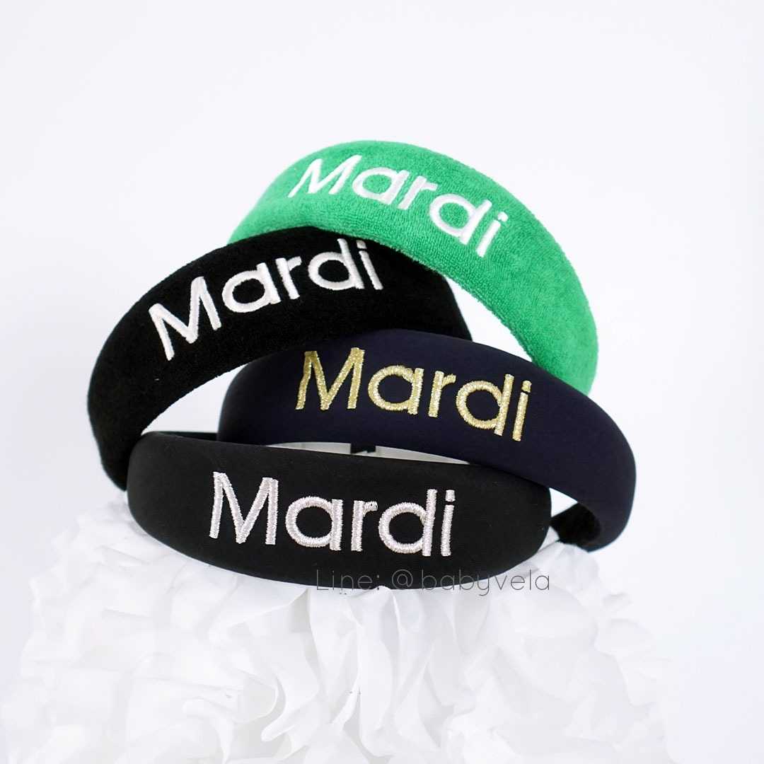 Mardi Hair Band Logo