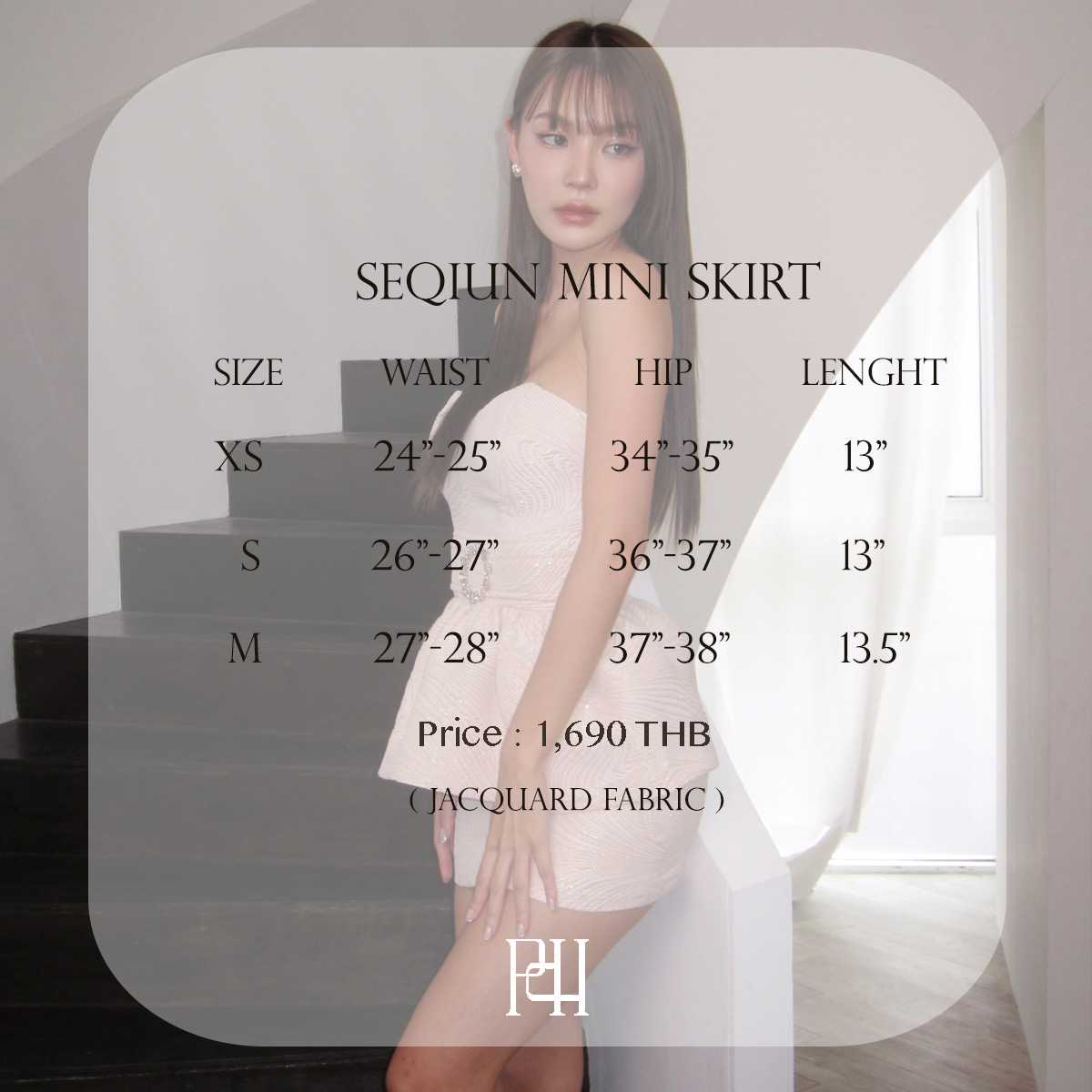 SEQIUN MINI SKIRT (เฉพาะกระโปรง)