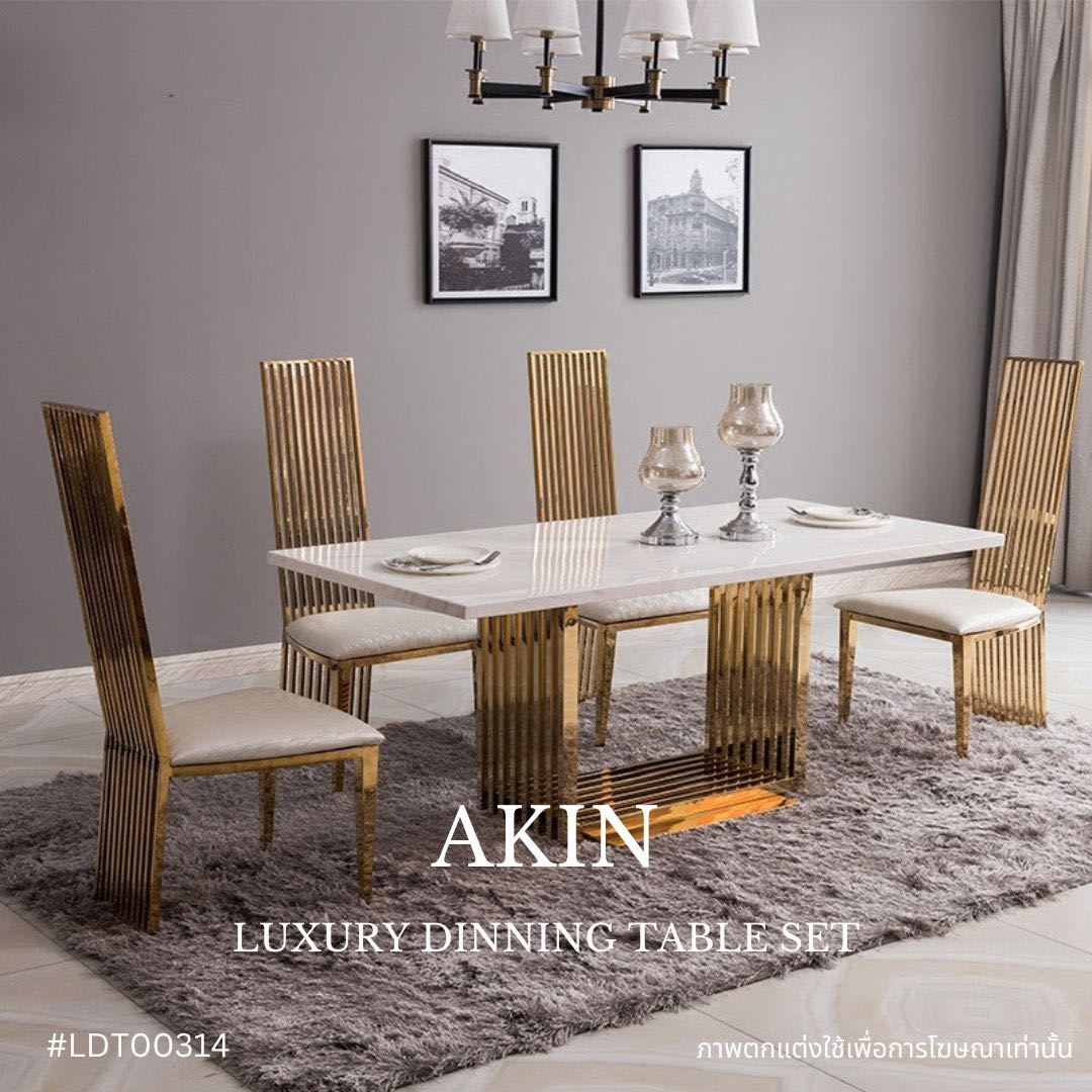 AKIN luxury dinning table set