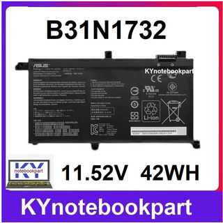 BATTERY ORIGINAL ASUS แบตเตอรี่ ของแท้ ASUS A571GD F571LH  S430UFN X430 FX571 K571GT RX571 B31N1732