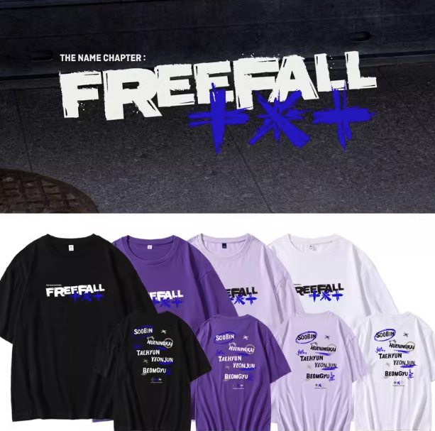 Pre-Order | เสื้อยืด TXT : The Name Chapter : FREEFALL