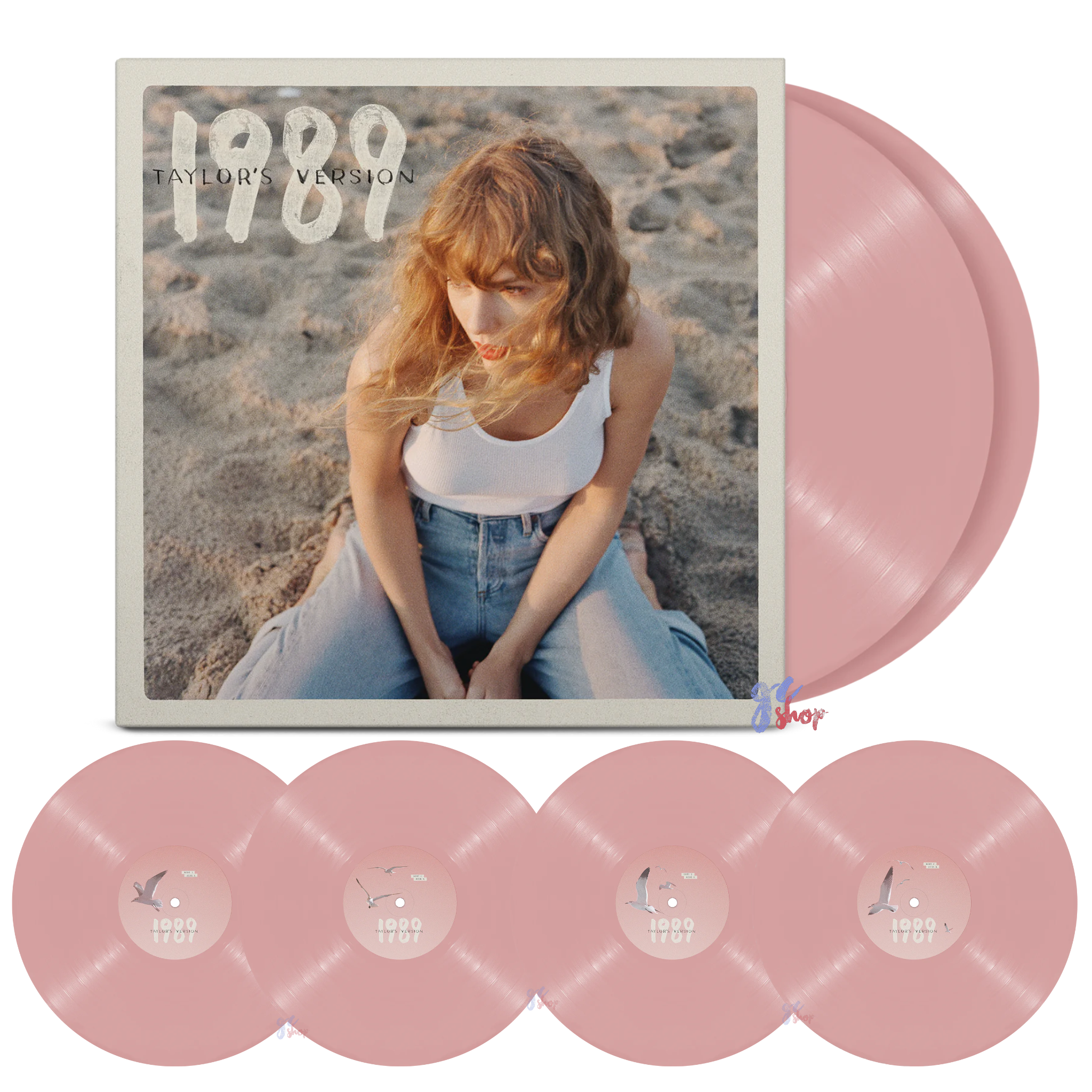 (พรีออเดอร) Taylor Swift - 1989 (Taylor's Version) Rose Garden Pink Edition Vinyl