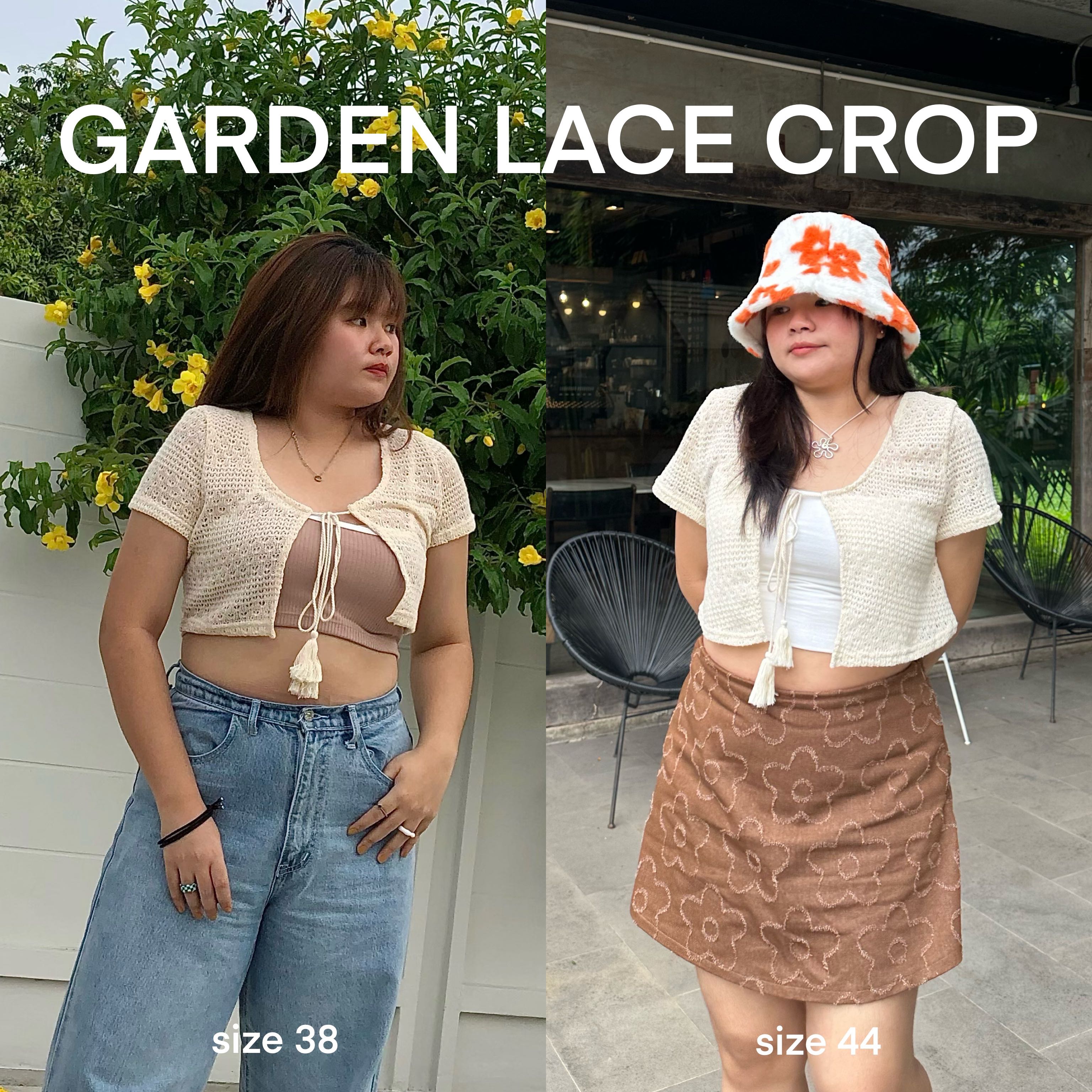 GARDEN LACE CROP