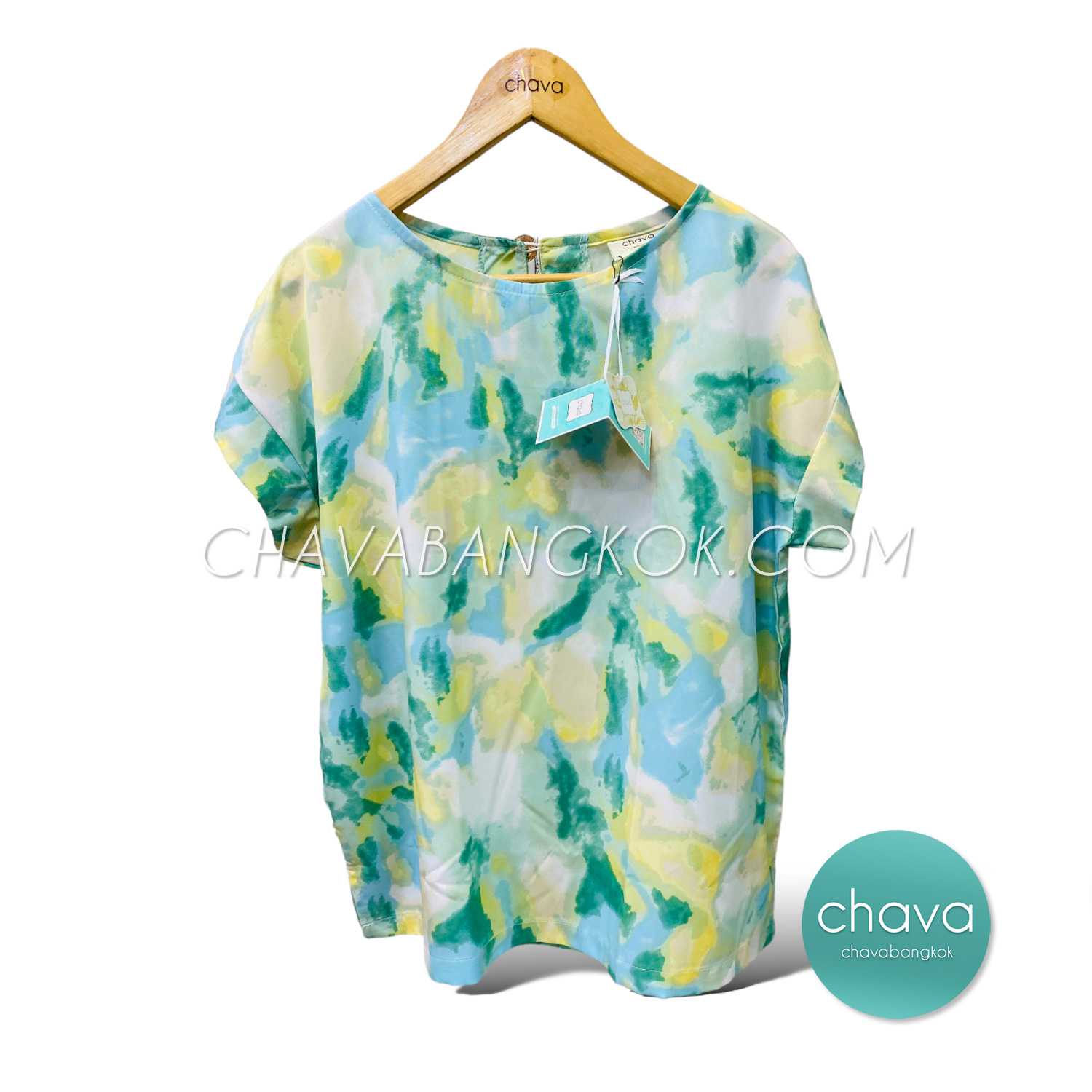 เสื้อ Top / BLOUSE (สีเขียวเหลือง)