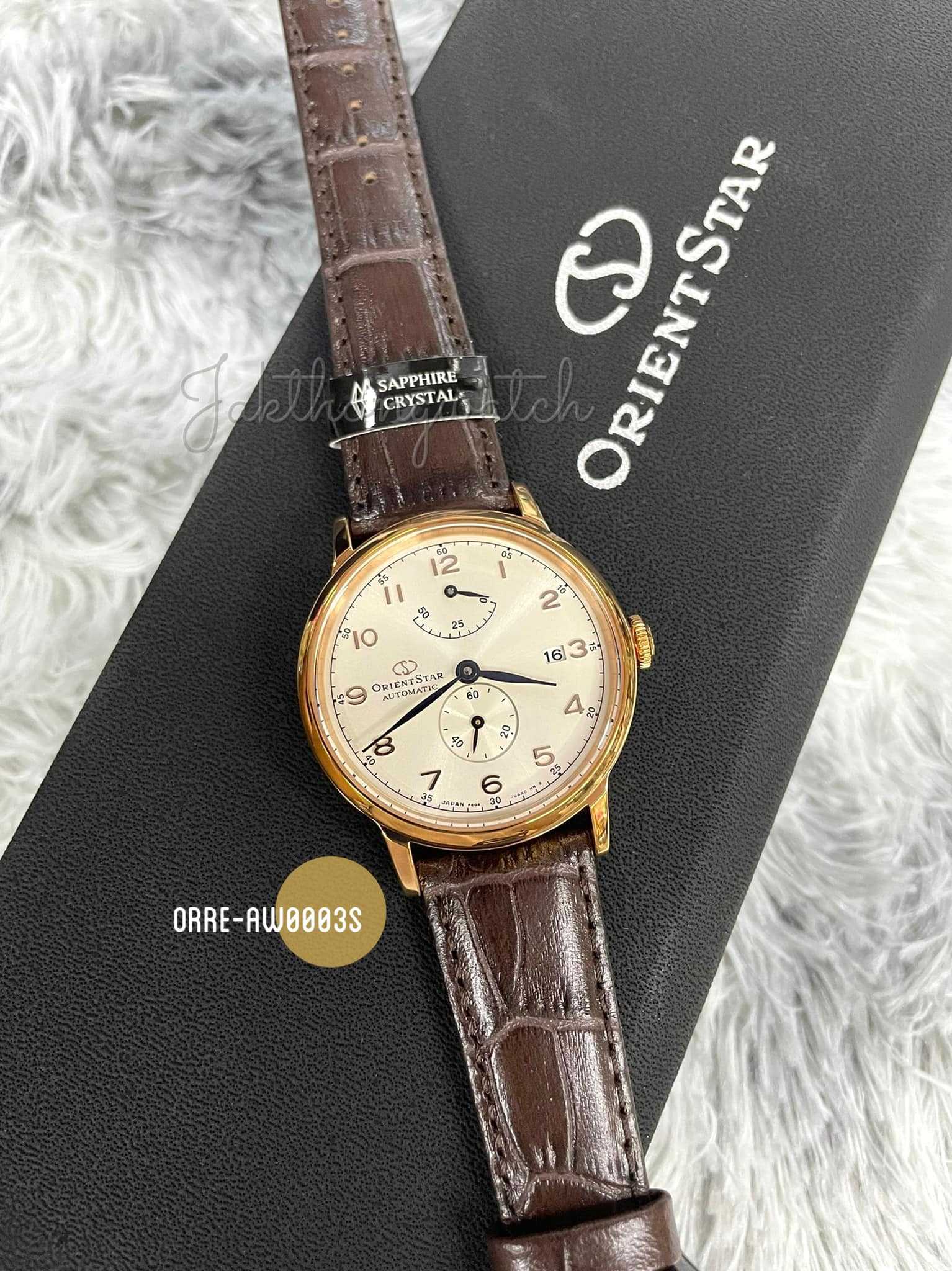 ORIENT STAR Classic Mechanical Heritage Gothic นาฬิกาข้อมือ Automatic รุ่น ORRE-AW0003S