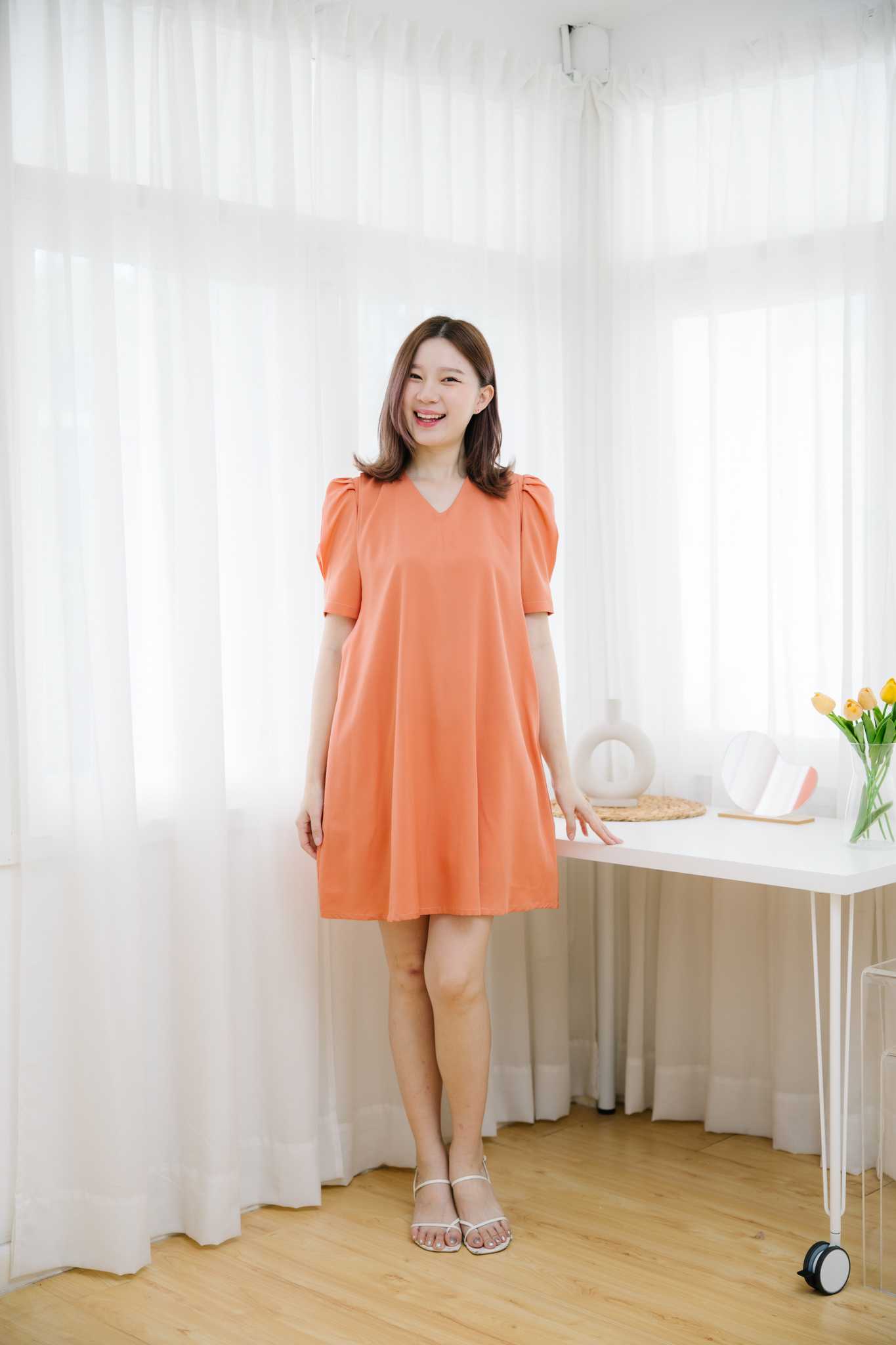 ชุดให้นม Brown Paris dress