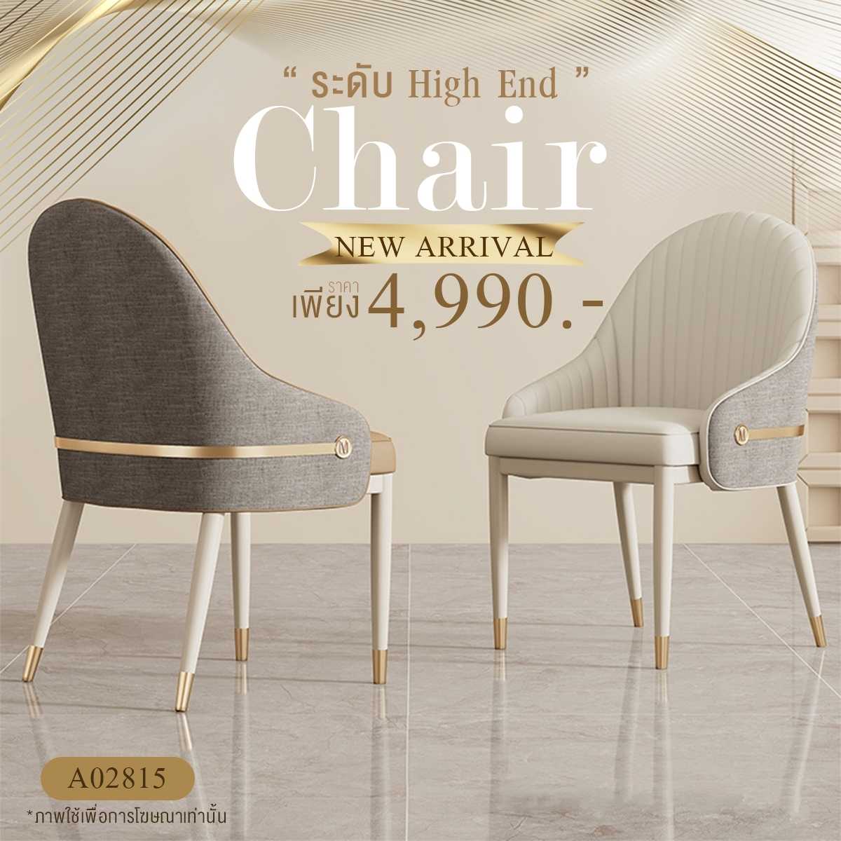 เก้าอี้ 𝐥𝐮𝐱𝐮𝐫𝐲 𝐬𝐭𝐲𝐥𝐞