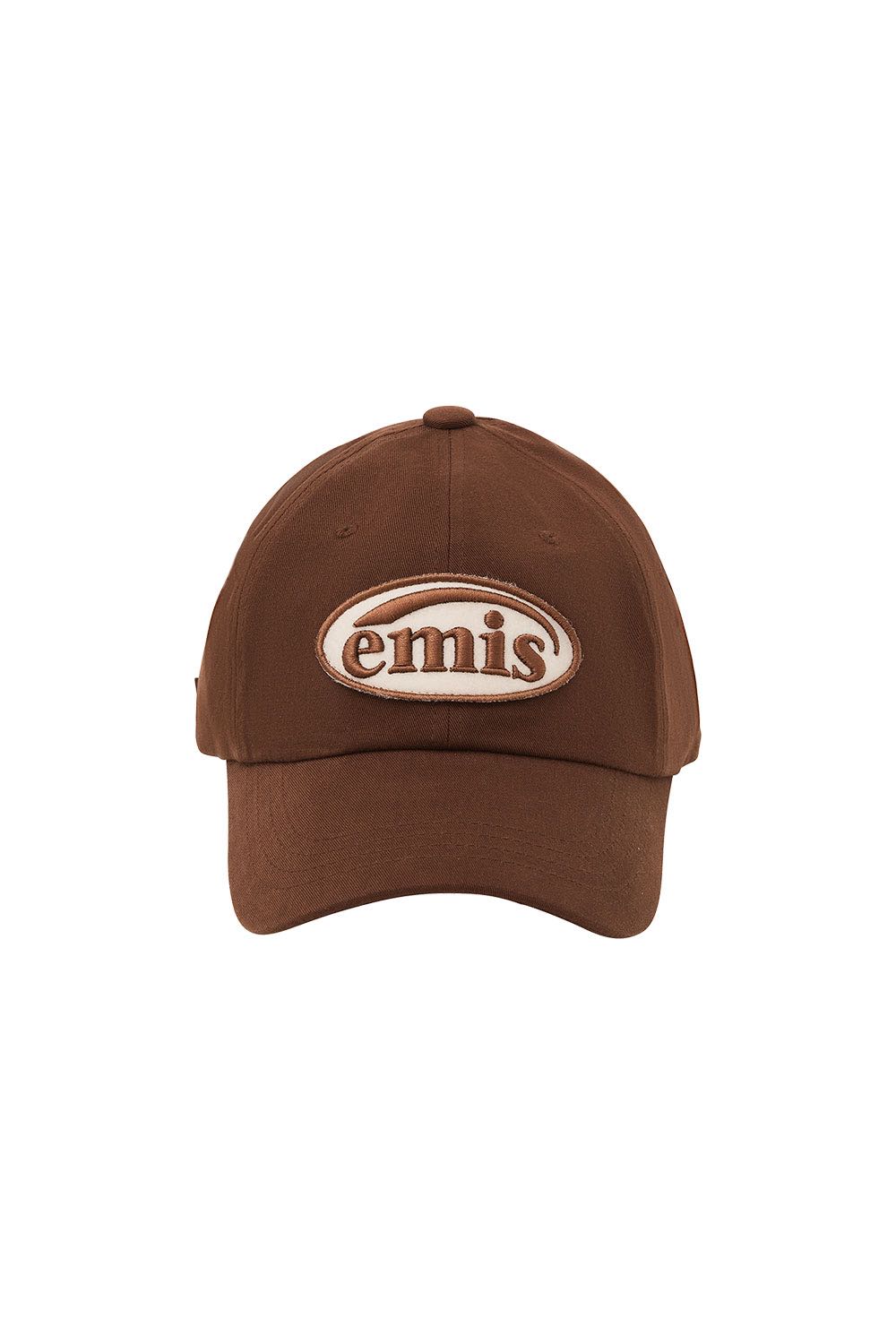 (หิ้วแล้ว) EMIS - TONE ON TONE WAPPEN BALL CAP-BROWN