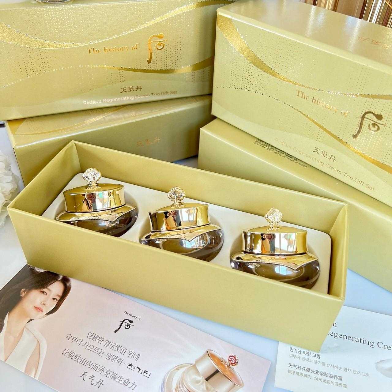 The History Of Whoo Cheongidan Radiant Regenerating Cream 10 ml. x 3 กระปุก