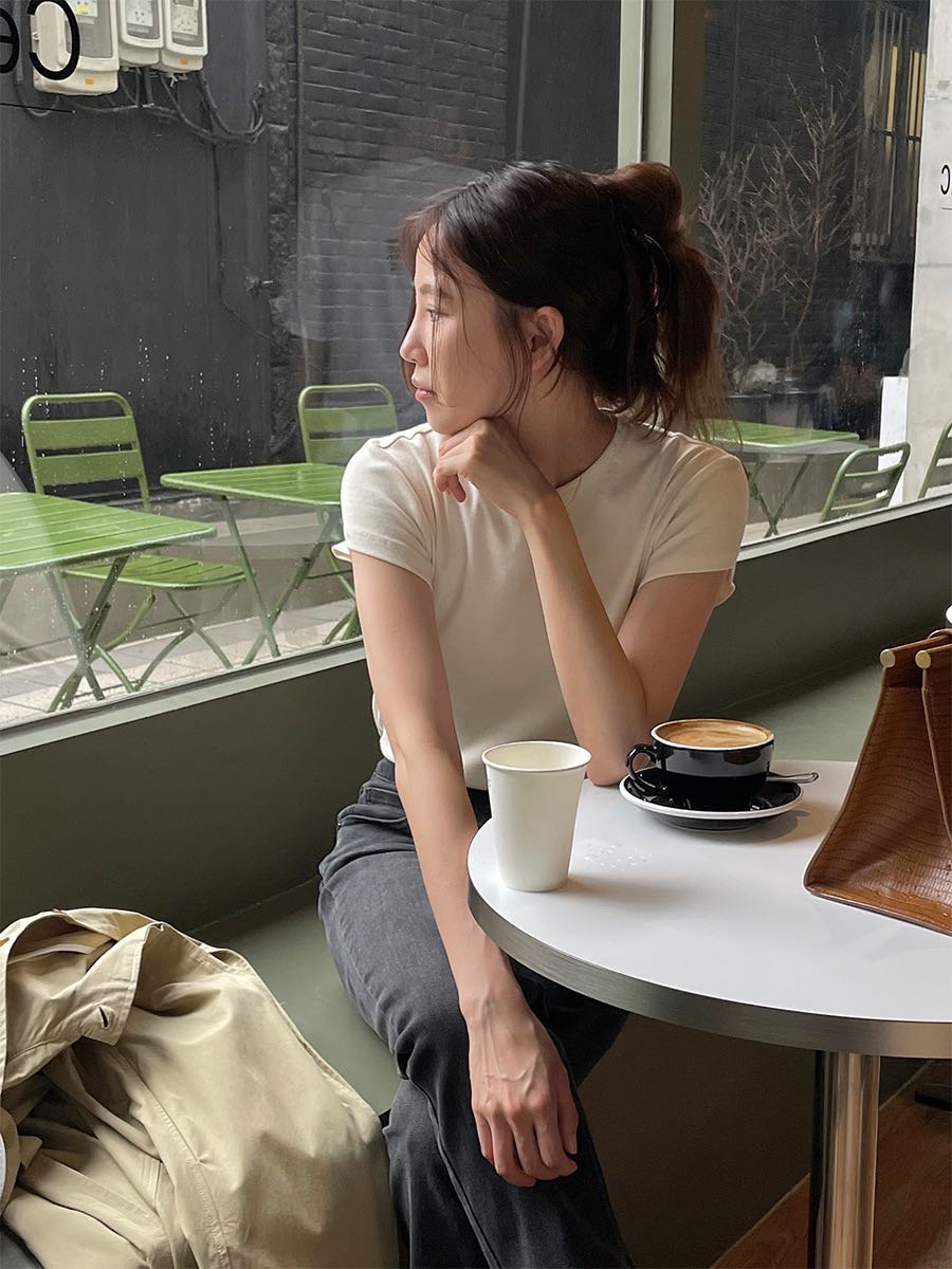 New พร้อมส่ง Slim Tee