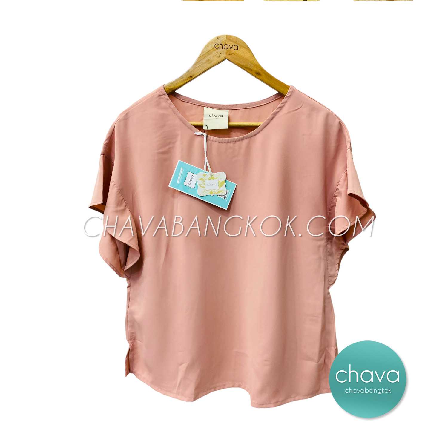 เสื้อ Top / BLOUSE (สีชมพู)