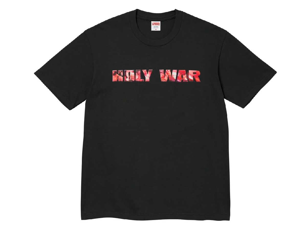 Supreme Holy War Tee (BLACK)