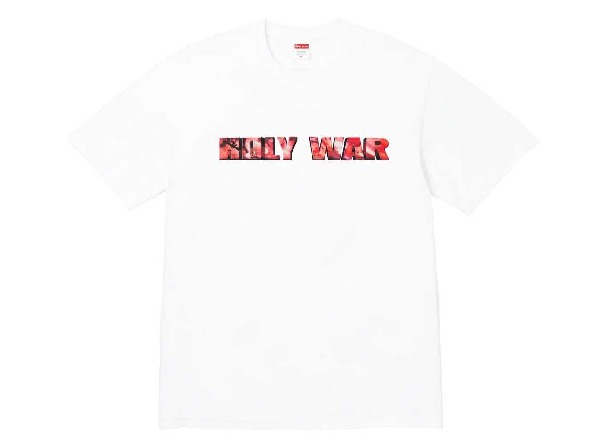 Supreme Holy War Tee (WHITE)