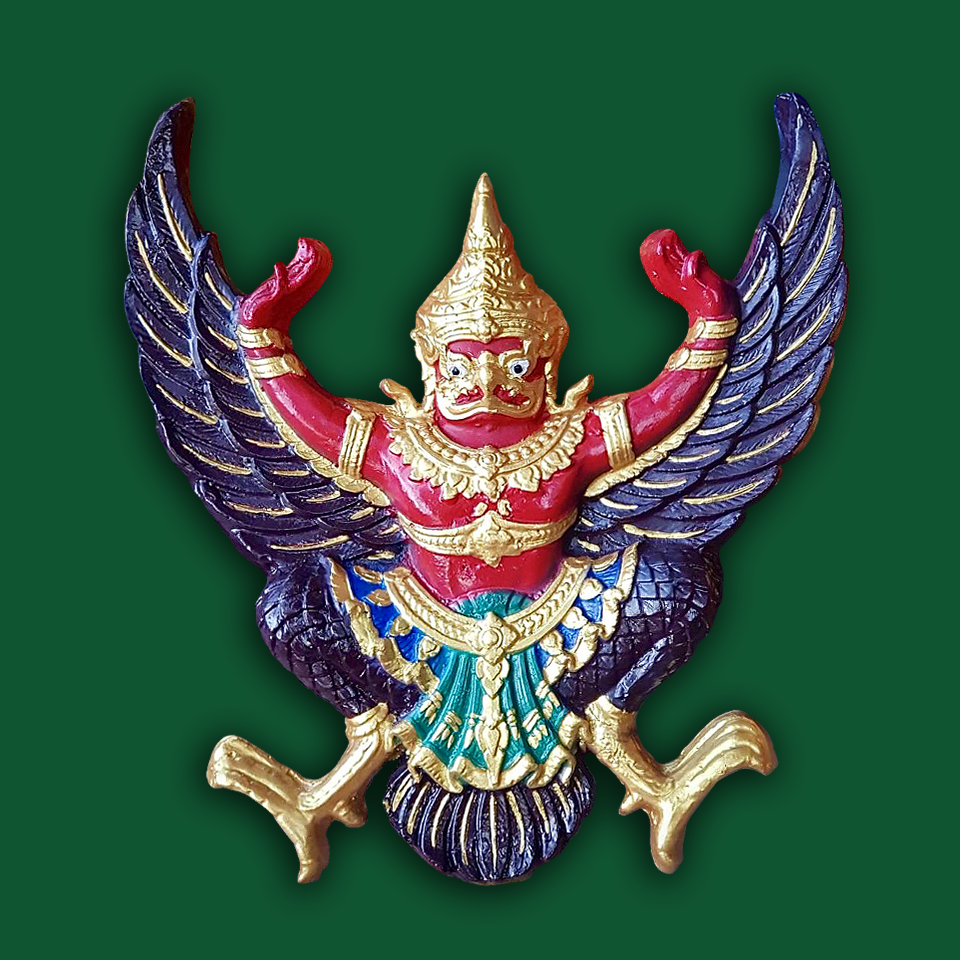 พญาครุฑ ขนาดกว้าง30x30ซม พญาครุฑเสริมฮวงจุ้ย หนุนการงาน