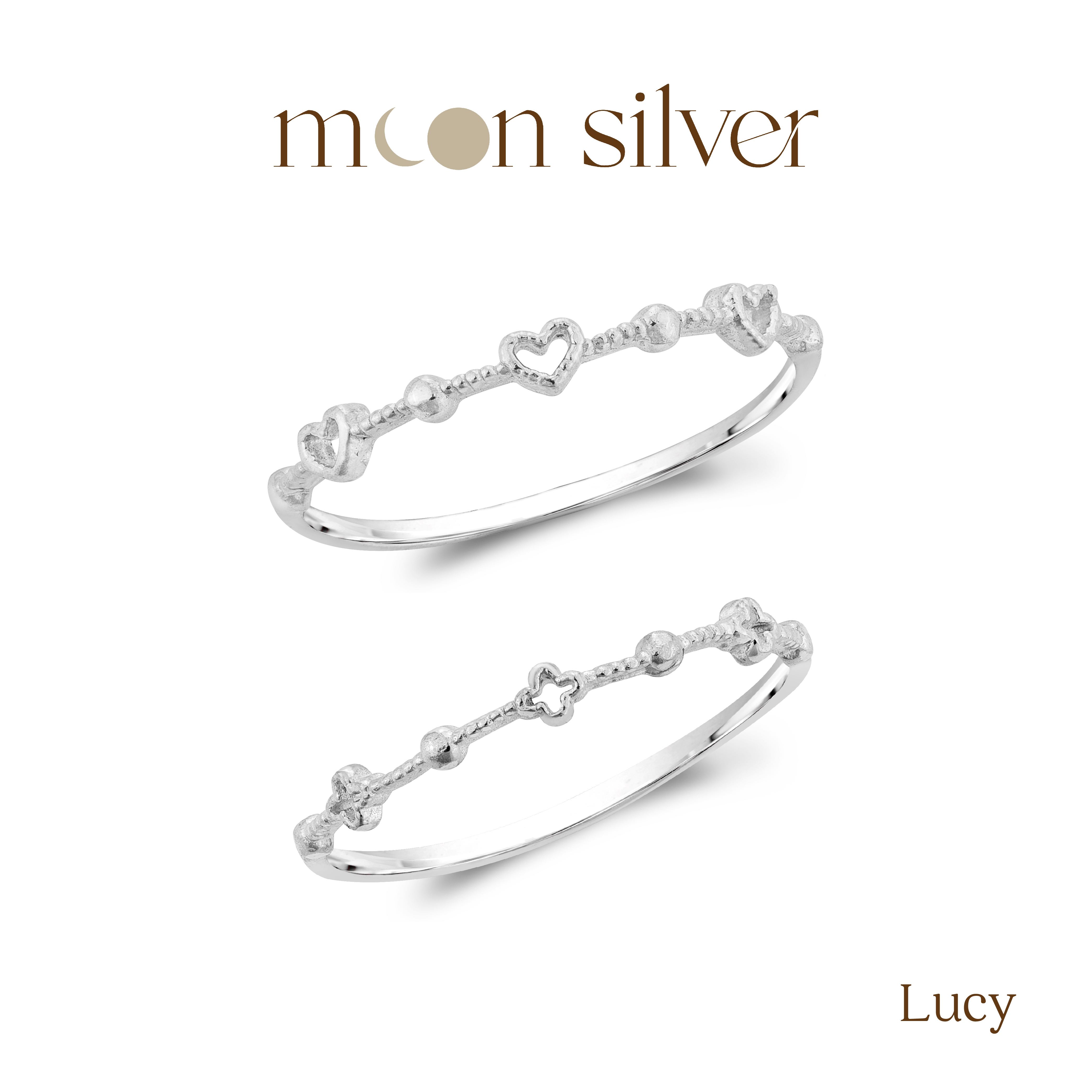 Lucy Ring / 925 Pure Sterling Silver