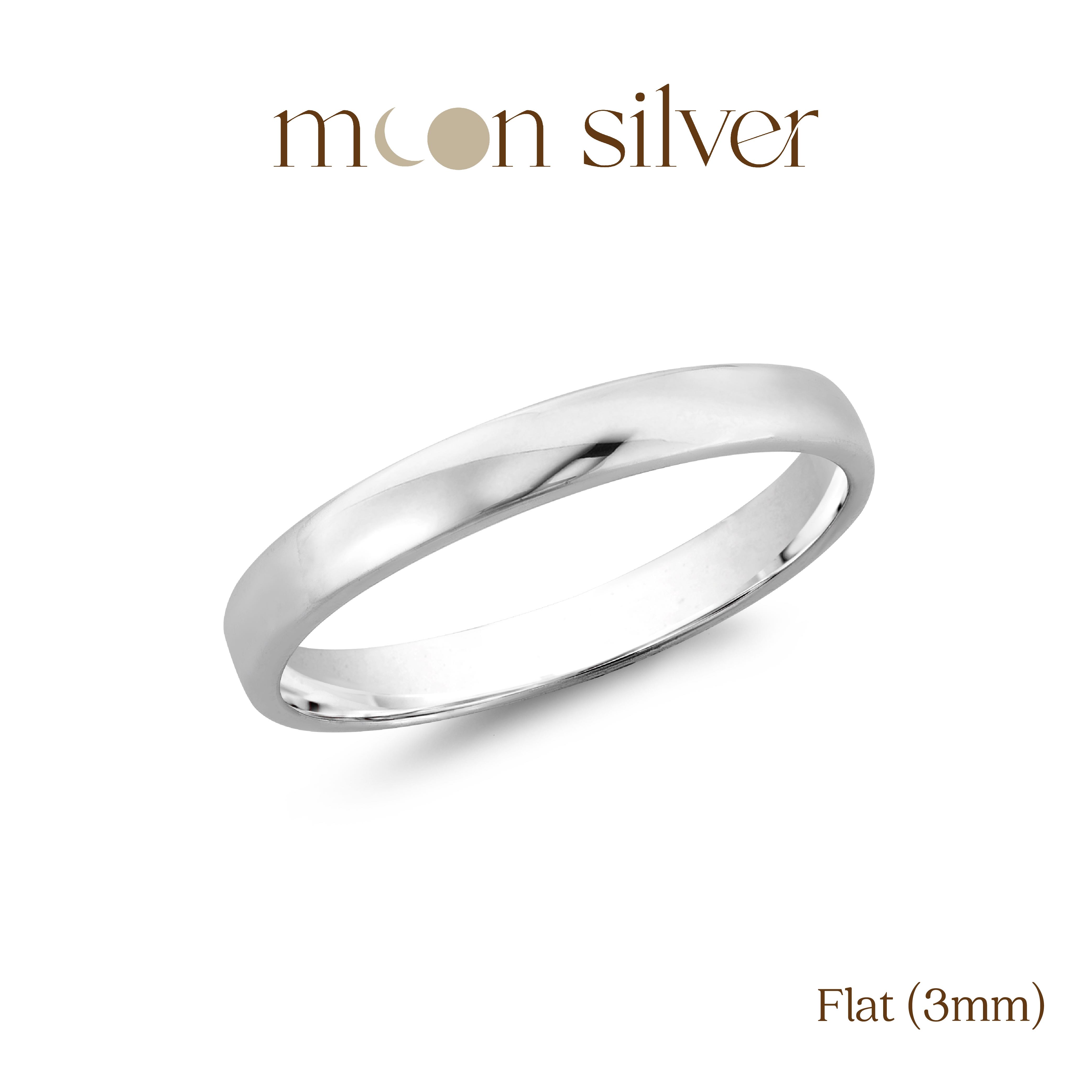 3mm Ring / 925 Pure Sterling Silver