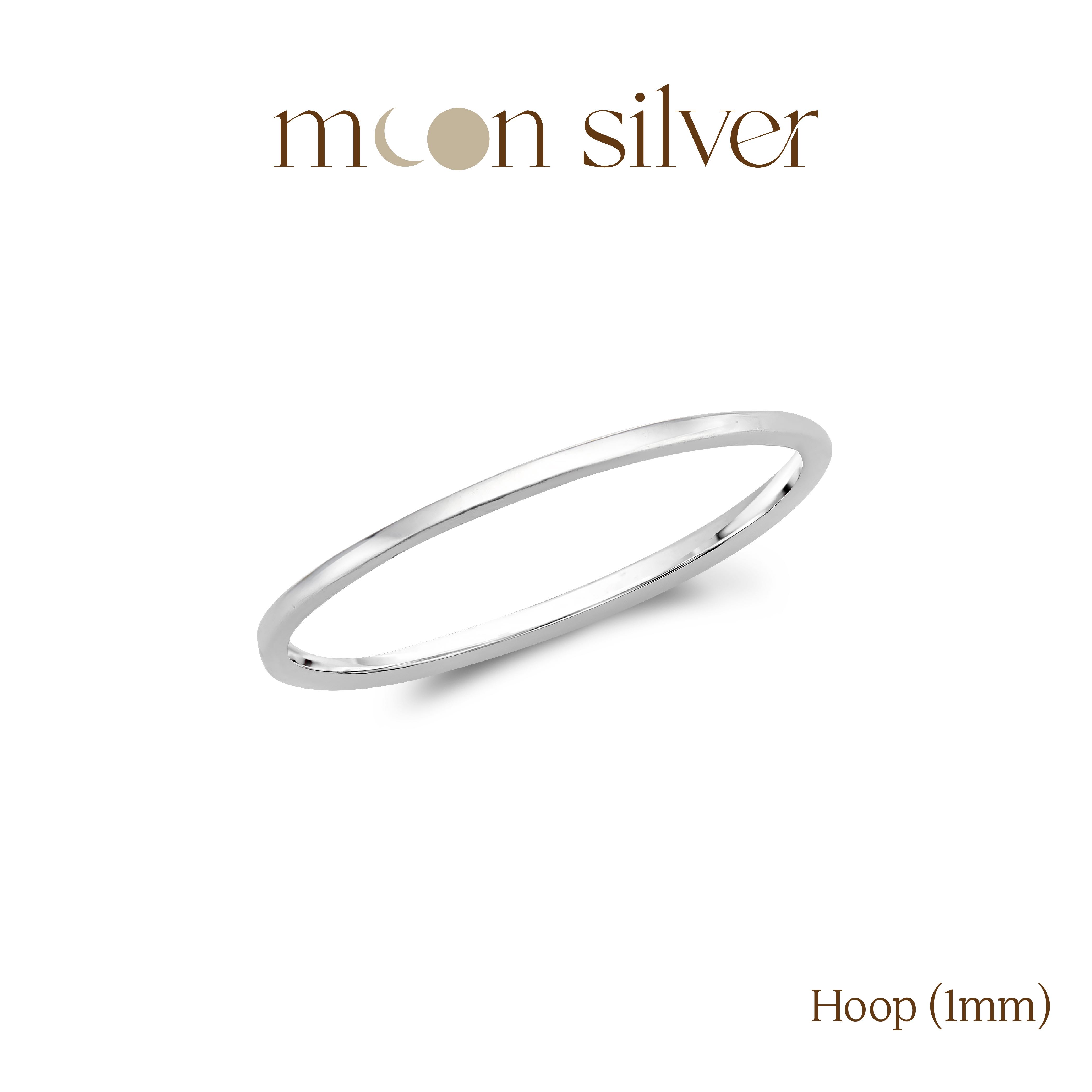 Hoop Ring / 925 Pure Sterling Silver