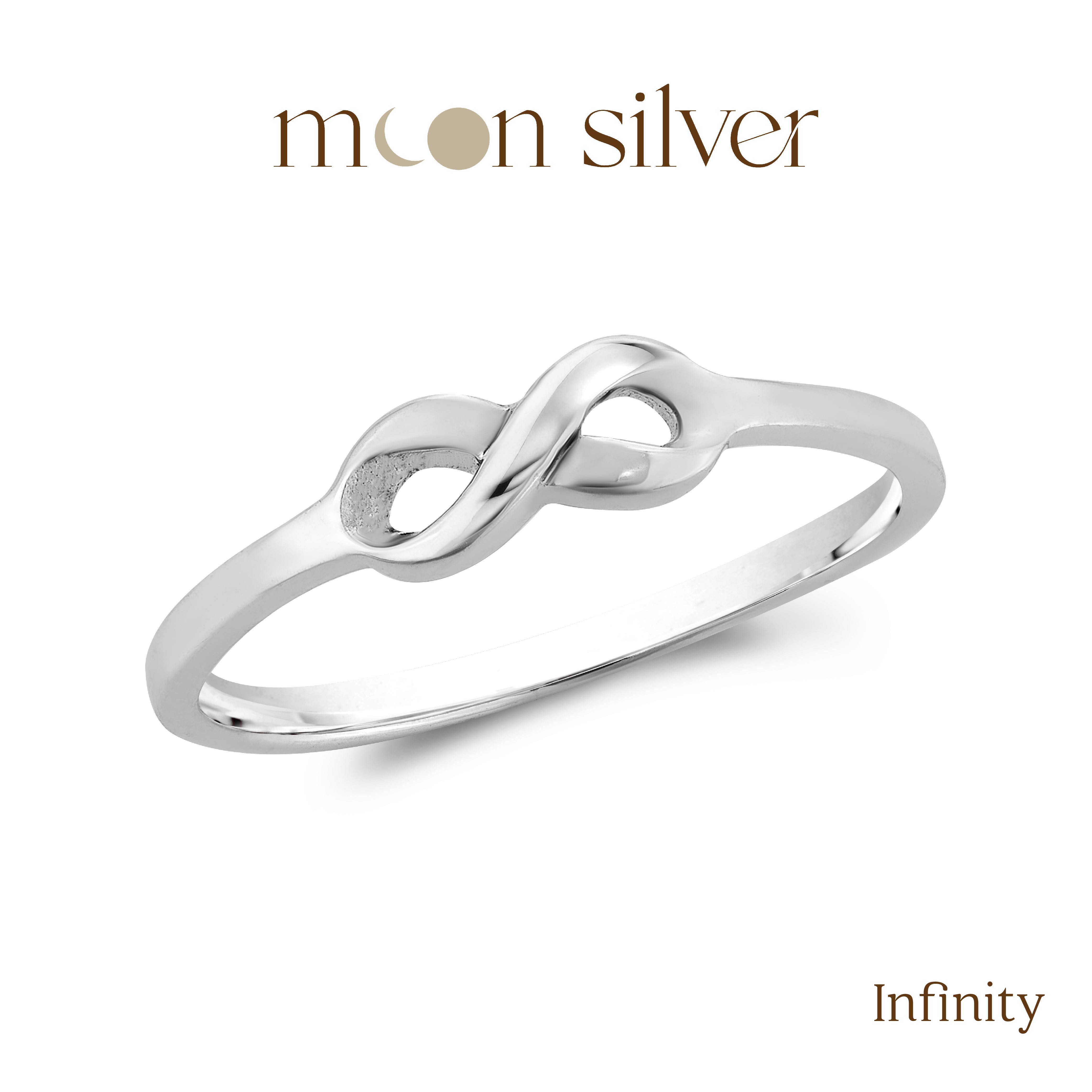 Infinity Ring / 925 Pure Sterling Silver