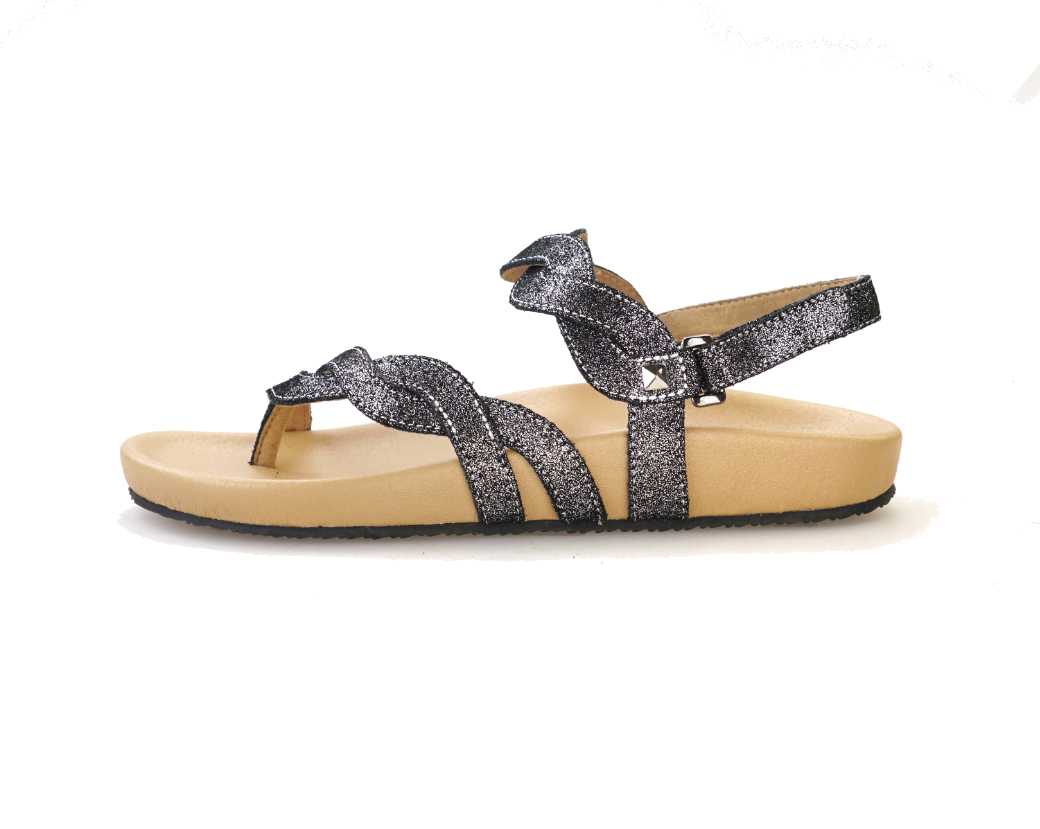 🔥 50% OFF Elena-B / Metalic Silver (คู่สุดท้าย)