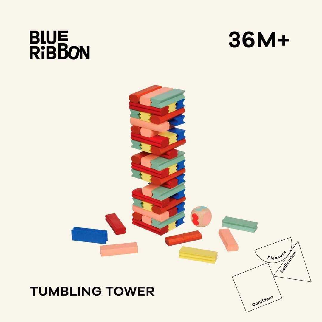 Blue Ribbon Toys : Tumbling Tower Color