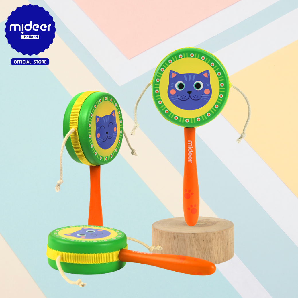 Mideer มิเดียร์ Cat Rattle ป๋องแป๋ง รูปแมวเหมียว สุดน่ารัก