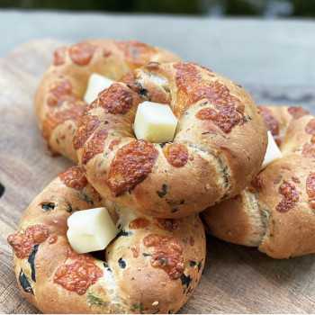BoliBoli Bagel-Spinach Cheese