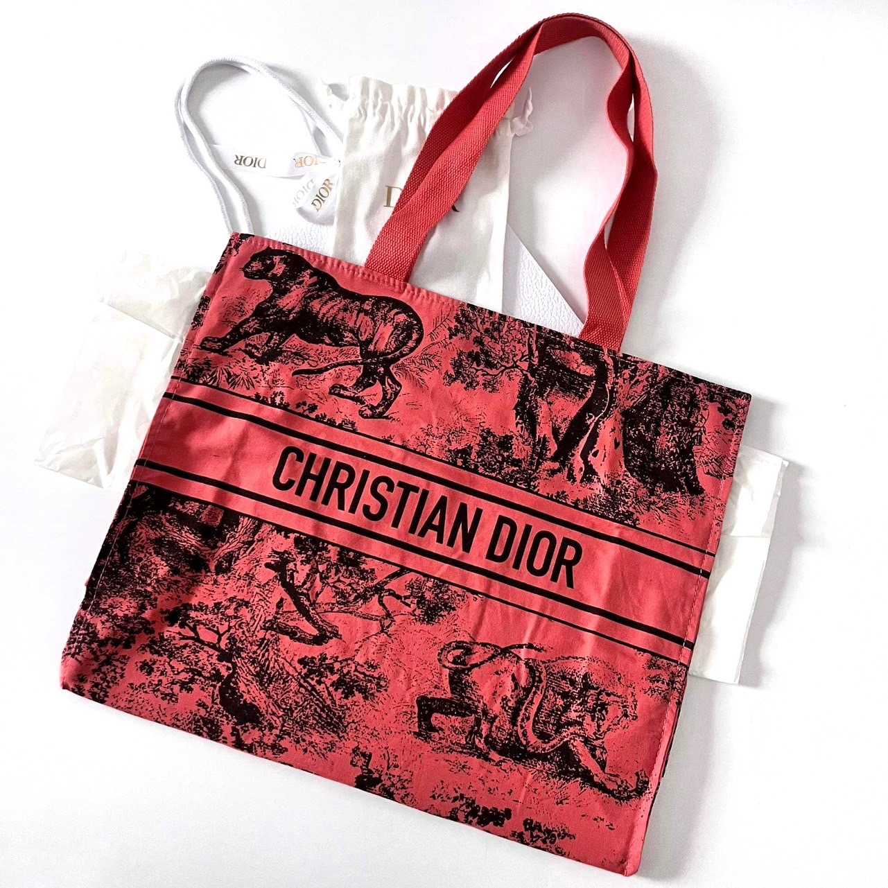📌(ทักเชทก่อนสั่งซื้อ  Dior iviera Canvas Bag