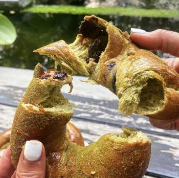 Boli Boli Bagel-Vegan Matcha Choc Chunk
