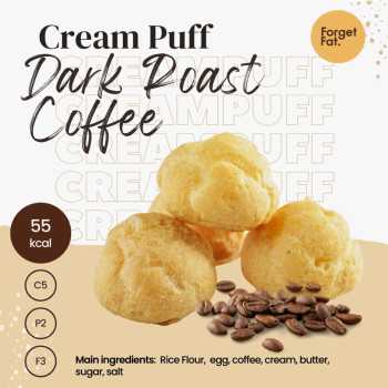 Forget Fat - Cream puff กาแฟ