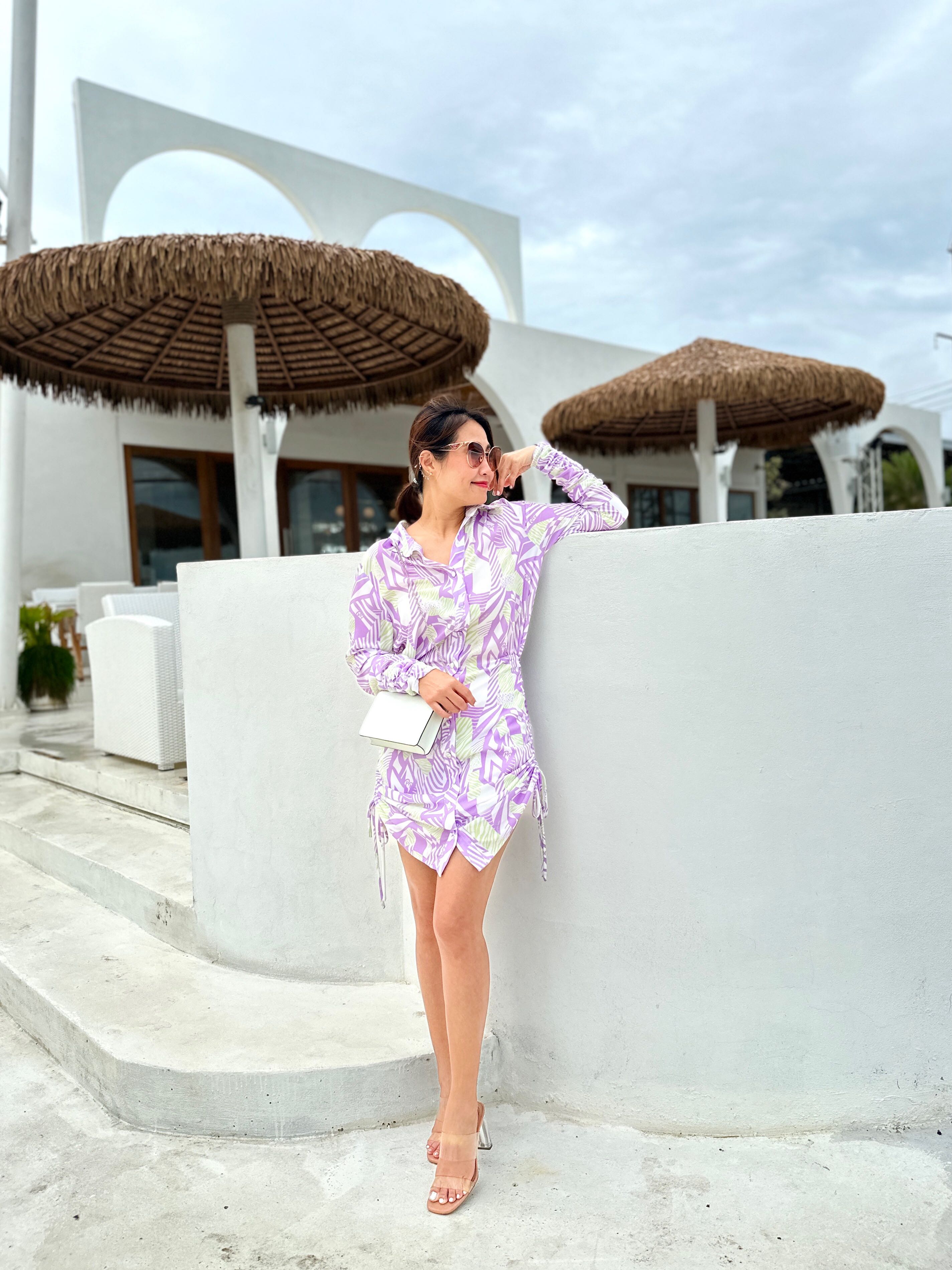 Zebra Shirt Dress (มี 2 สี) - PINPLOY CLOSET