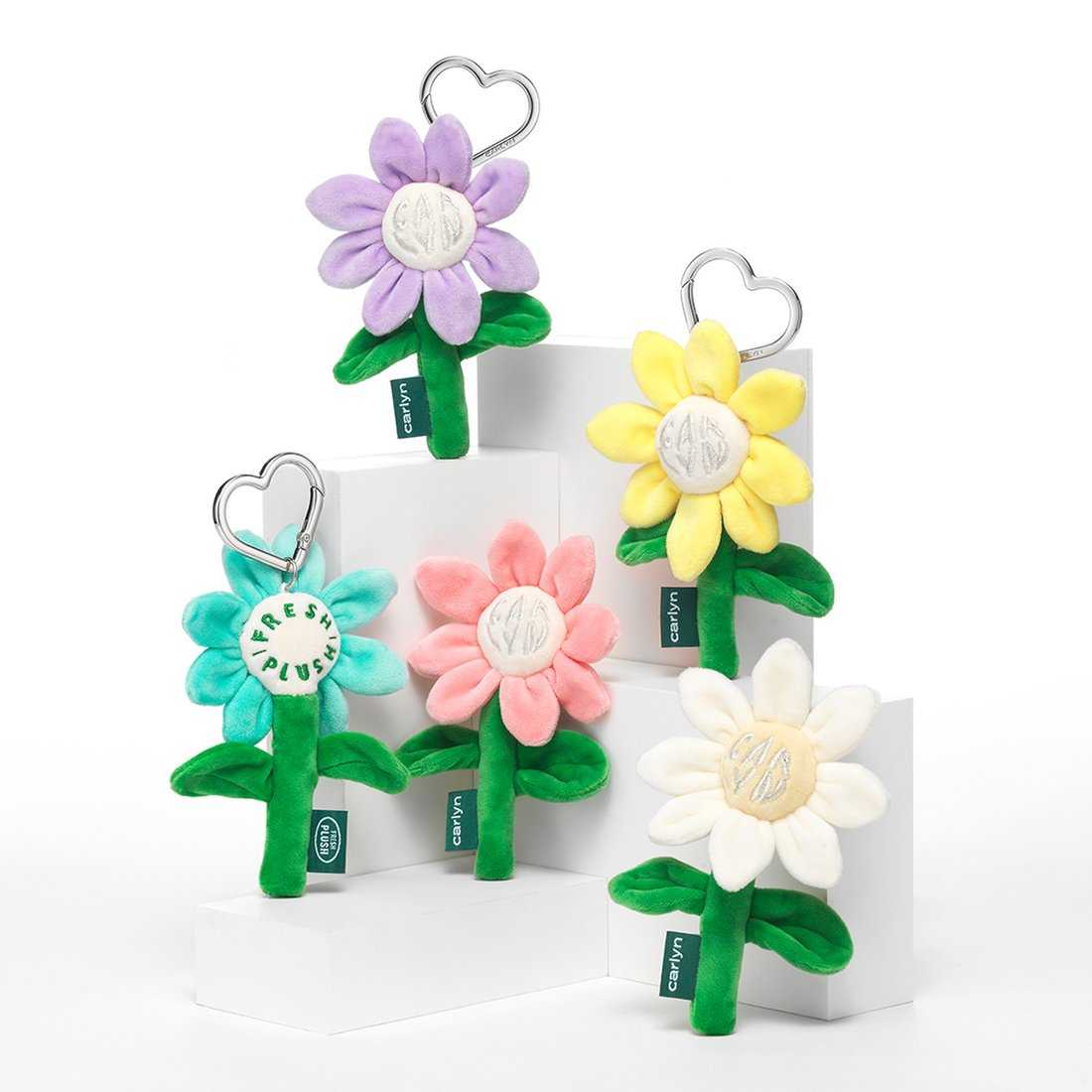 🔥 พรีออเดอร์ 2-3 weeks 🔥 Flower Keyring 5colors_J73106010