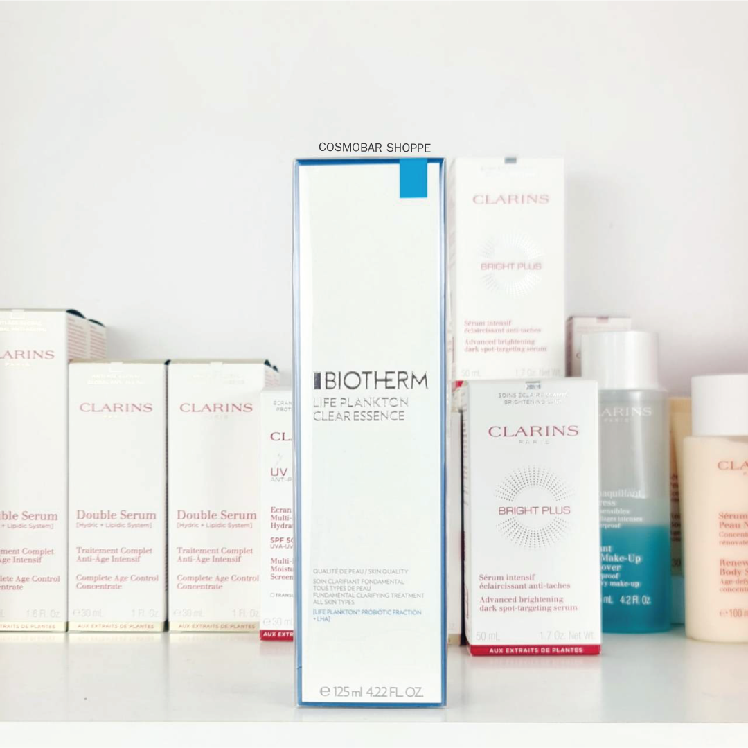 [ป้ายเคาน์เตอร์ไทย] น้ำตบสำหรับผิวผสม Biotherm - Life Plankton Clear Essence 125ml.
