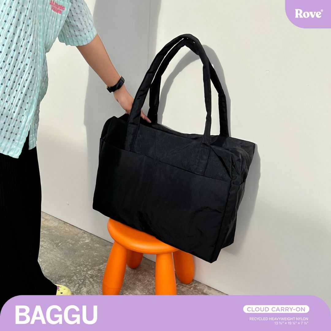 BAGGU Cloud Carry on - Black