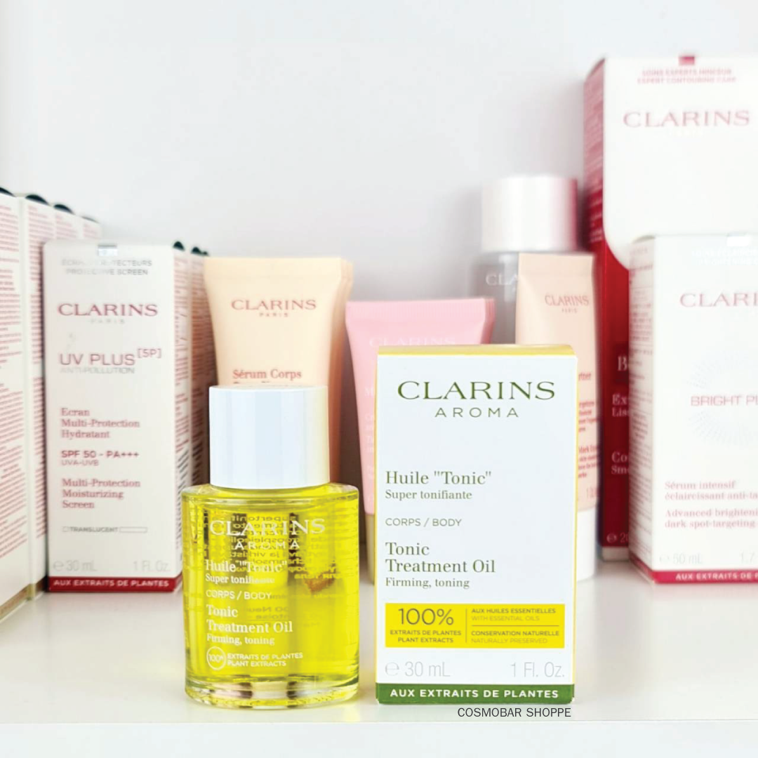 [น้ำมันบำรุงผิวกาย] Clarins - Huile Tonic Body Treatment Oil 30ml.