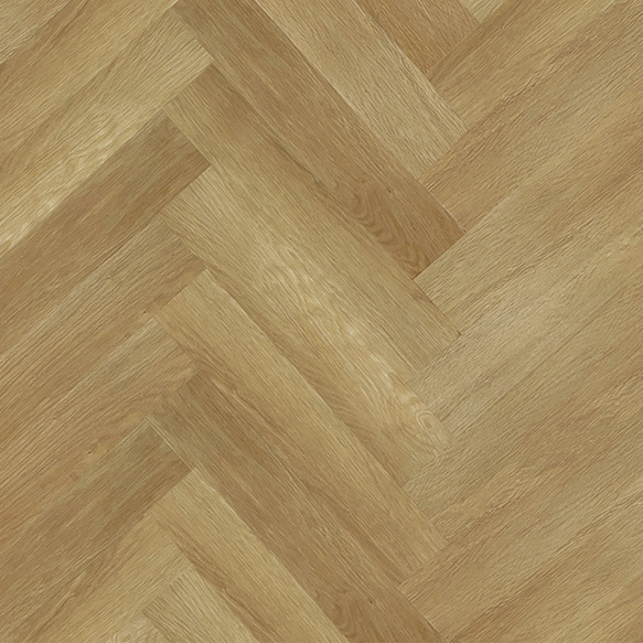 พื้น SPC คลิ๊กล็อค 5.3 มม. | HR5302 สีน้ำตาล BRIARSMOKE  | ลายไม้ รุ่นปูก้างปลา | DECORFlooring