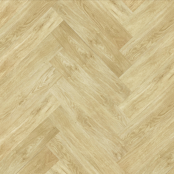 พื้น SPC คลิ๊กล็อค 5.3 มม.| HR5305 สีน้ำตาลอ่อน SUN BLEACHED | ลายไม้ รุ่นปูก้างปลา | DECORFlooring