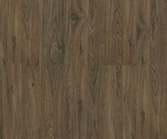 พื้นไวนิล LVT ทากาว 3.3 มม. | WR3316 สีน้ำตาลเข้ม WALNUT | ลายไม้ ปูได้ทุกลาย | DECORFlooring