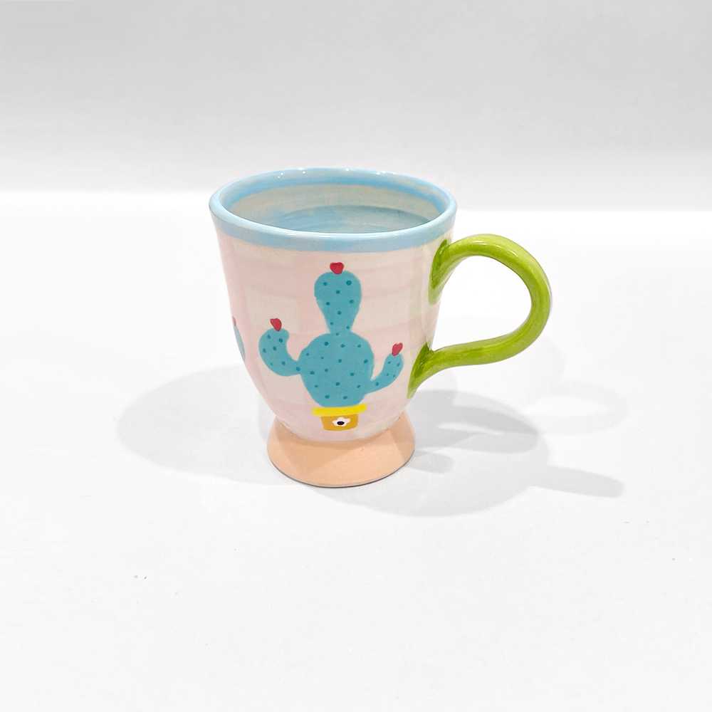 แก้ว Sweet pink cactus MUG/CUP (01) 44-1M02