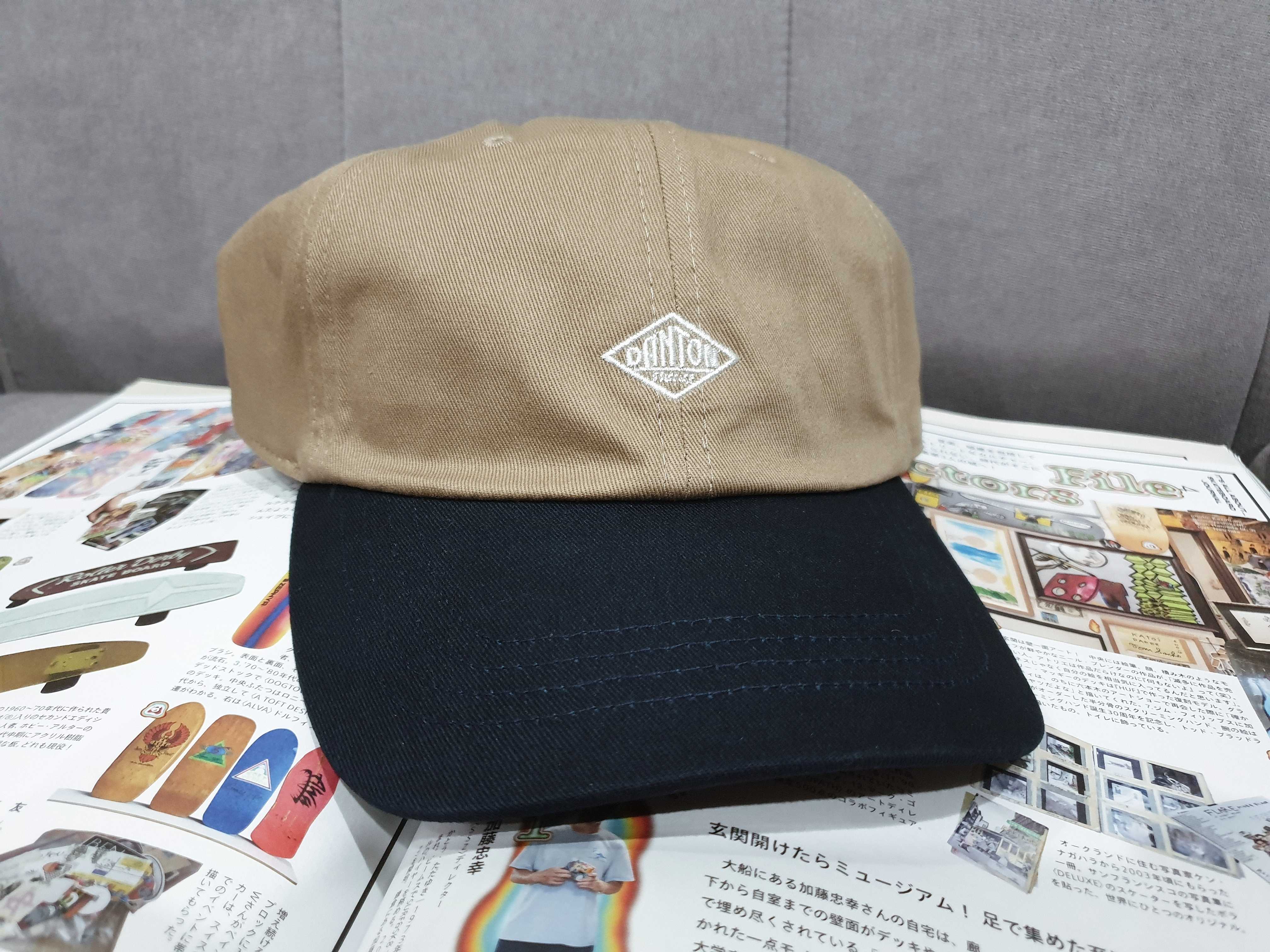 หมวก Danton twill cap twotone khaki พร้อมส่ง