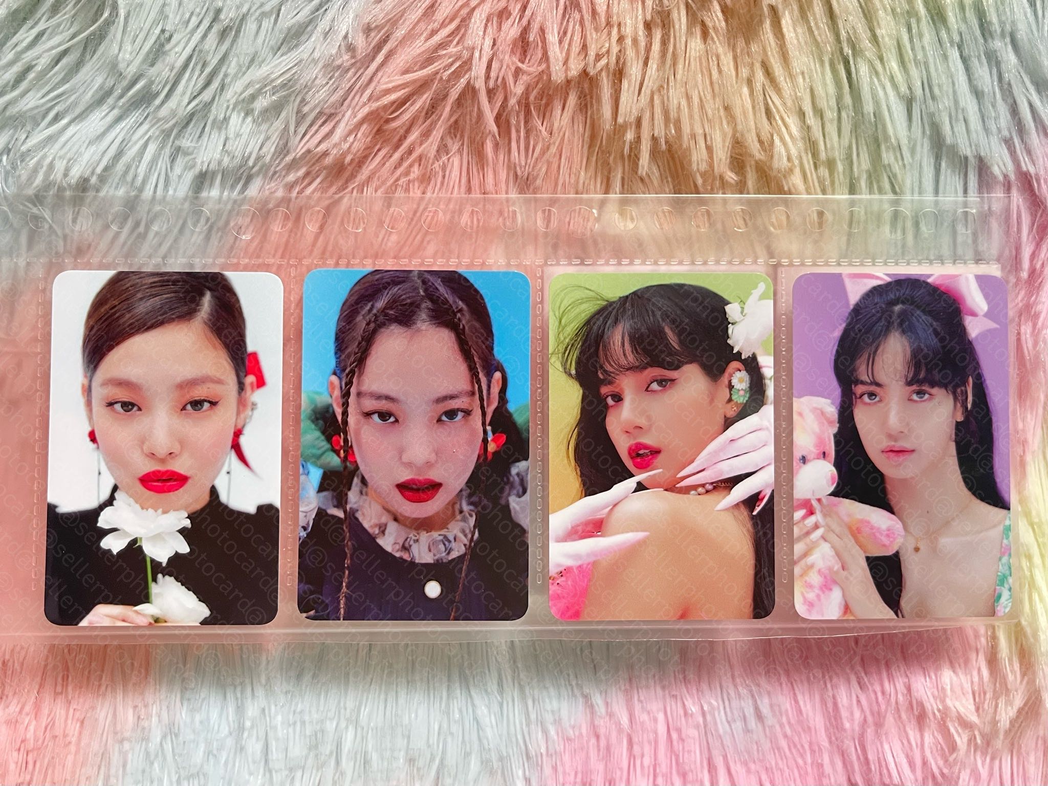 Blackpink 2021 Season's Greetings POB Ktown4u photocard jennie lisa