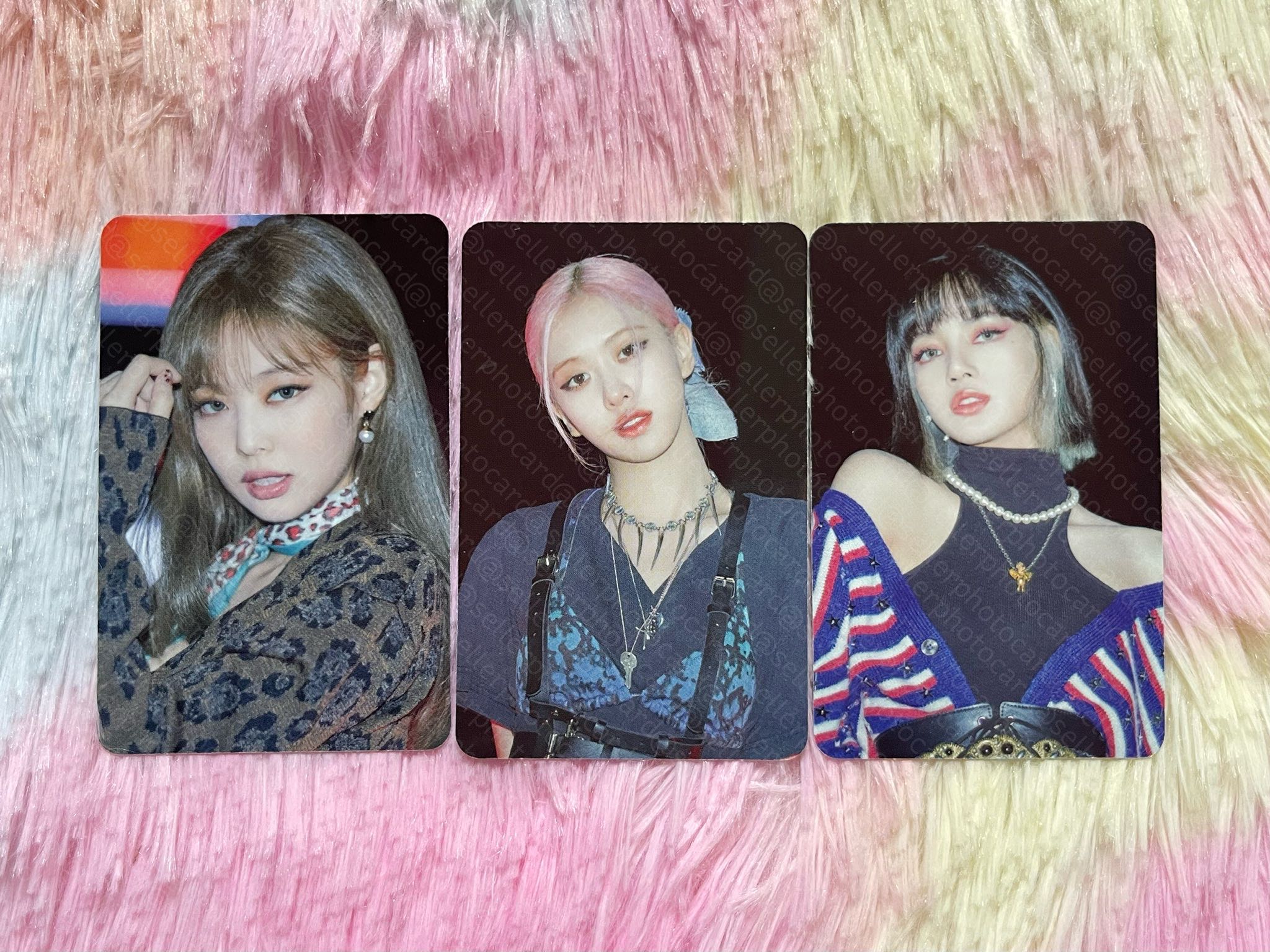 Blackpink 4+1 the album limited photobook lovesick girls ver. photocard rosé jennie lisa