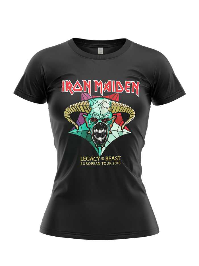 IRON MAIDEN LADIES TEE : LEGACY OF THE BEAST TOUR