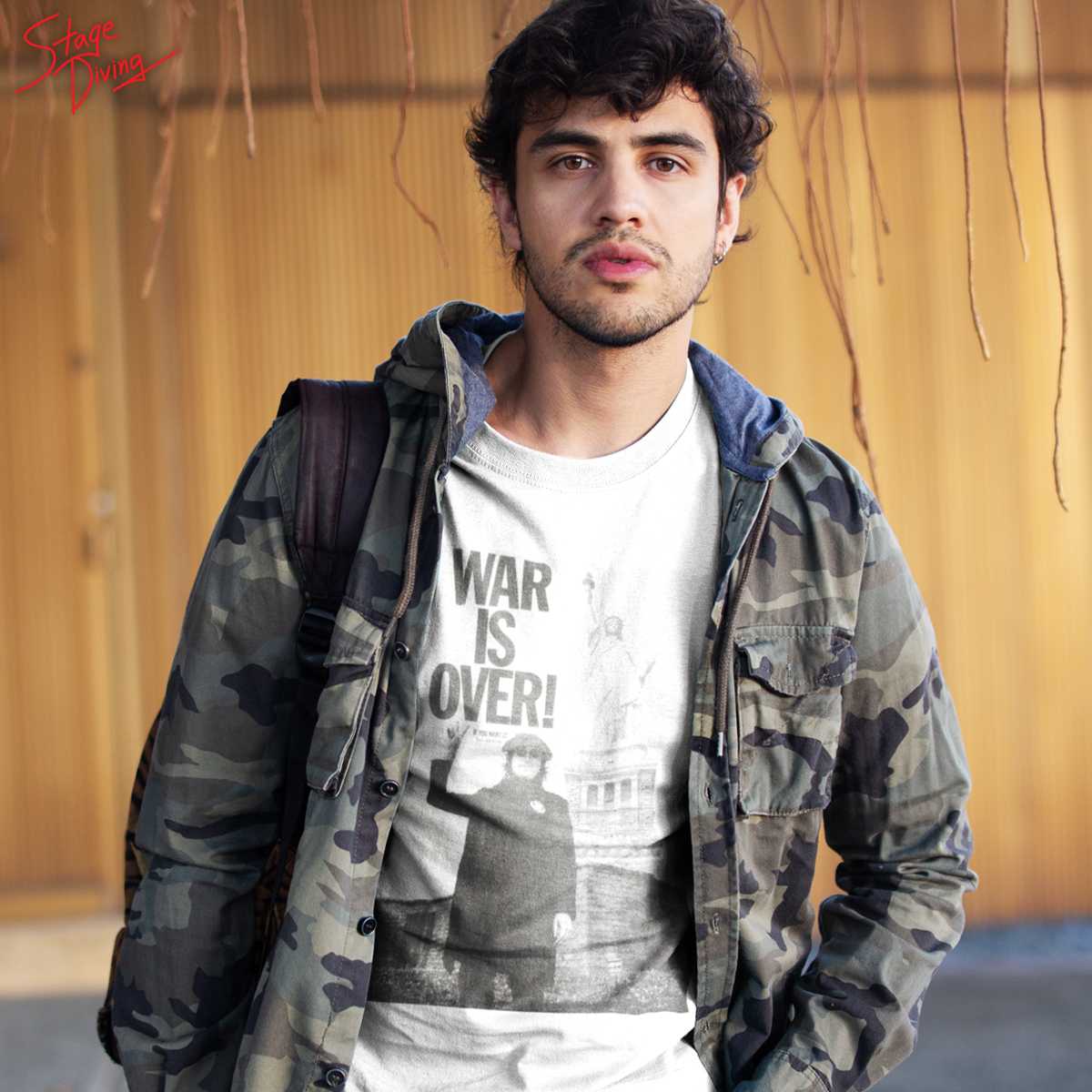 JOHN LENNON MEN’S TEE : LIBERTY LADY