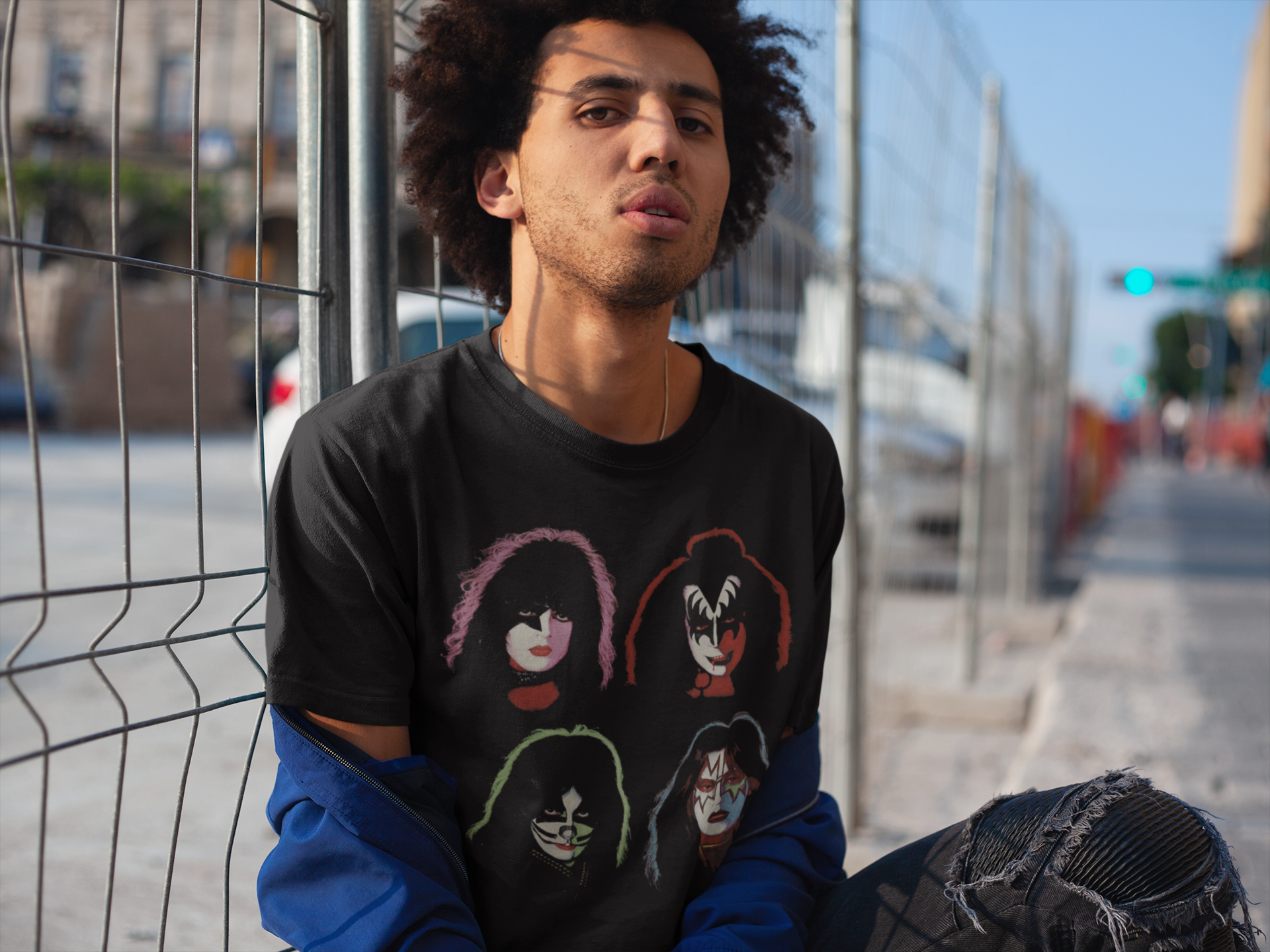 KISS MEN’S TEE : FACES