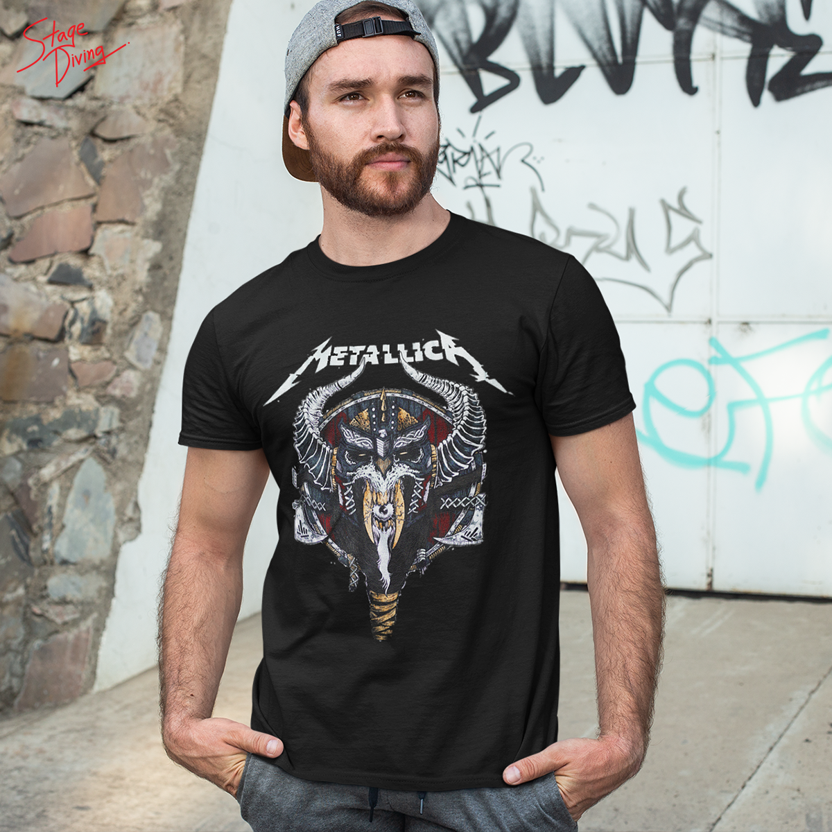 METALLICA MEN’S TEE : VIKING