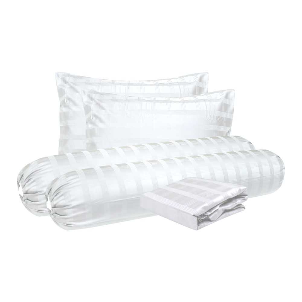 เซ็ทผ้าปูที่นอน Cotton รุ่น PERLASO 6 ฟุต