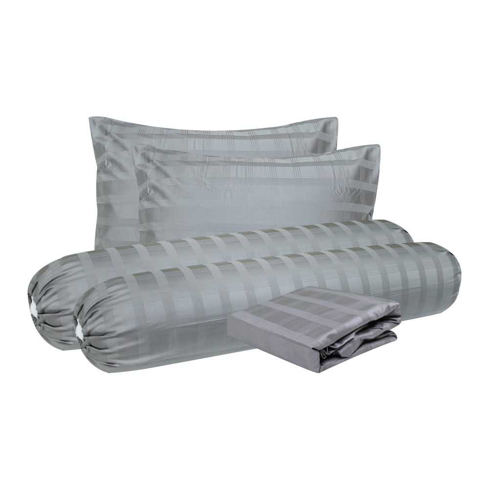 เซ็ทผ้าปูที่นอน Cotton รุ่น SYLVESTER 5 ฟุต