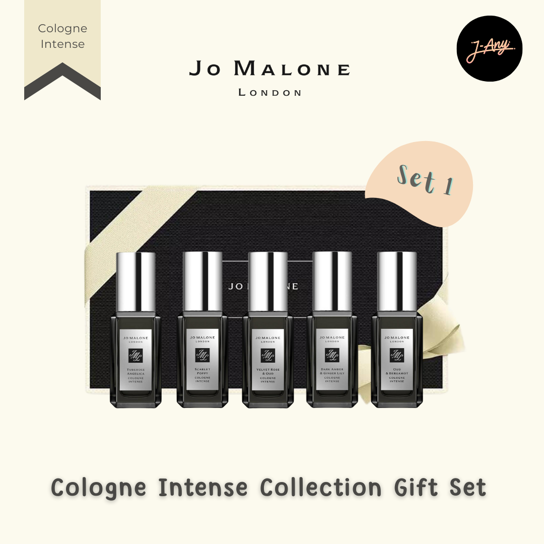 💎 Jo Malone 🇬🇧 Cologne Intense Gift Set 9ml x 5 🌙  ในเซทมี 5 กลิ่น 💁🏻‍♀️ รวมแล้ว 45ml